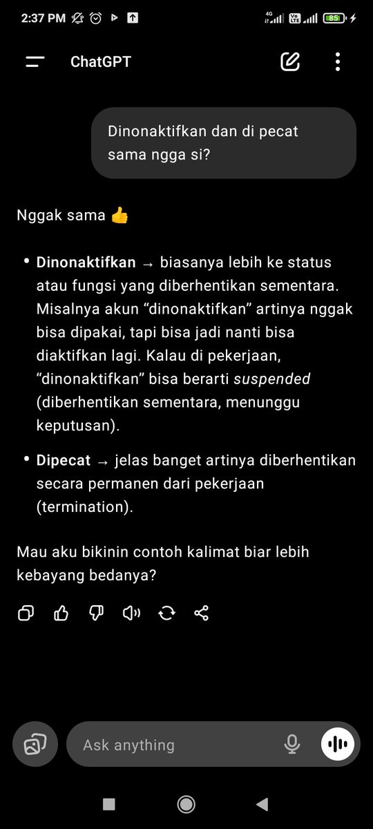 beardinginAC's tweet image. Tuh anggota cuma dinonaktifkan, berarti....