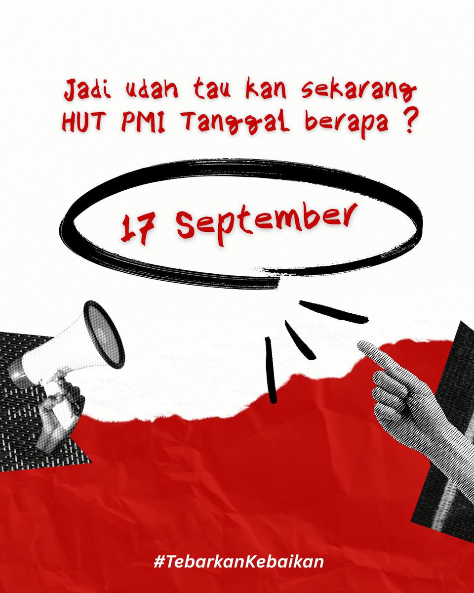 HUT PMI Tanggal 3 September atau 17 September sih ??? Apa Perbedaanya ?

Bingung ya ? Yuk simak penjelasan berikut ini !

#TebarkanKebaikan #PMISelaluBantu