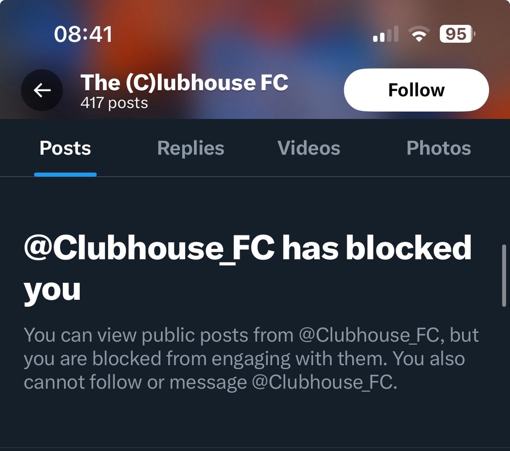 Took the loss well then