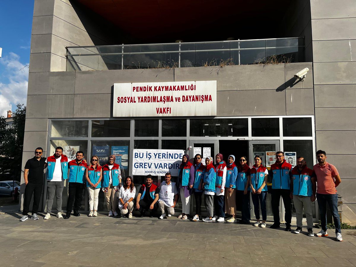 #SYDVGrevde 
Haftanın ilk iş gününe SYDV emekçileriyle grevde!