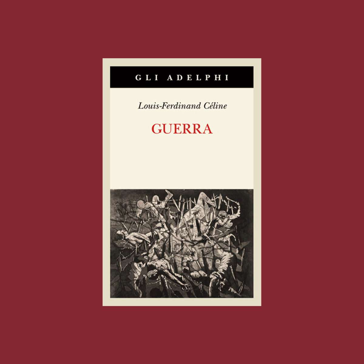 adelphiedizioni's tweet photo. «Se Rabelais fosse stato un soldato nella prima guerra mondiale, non avrebbe potuto fare niente di meglio di Céline» — Emanuele Trevi

Domani torna in libreria "Guerra" di Céline. https://t.co/wdhQVENqO0