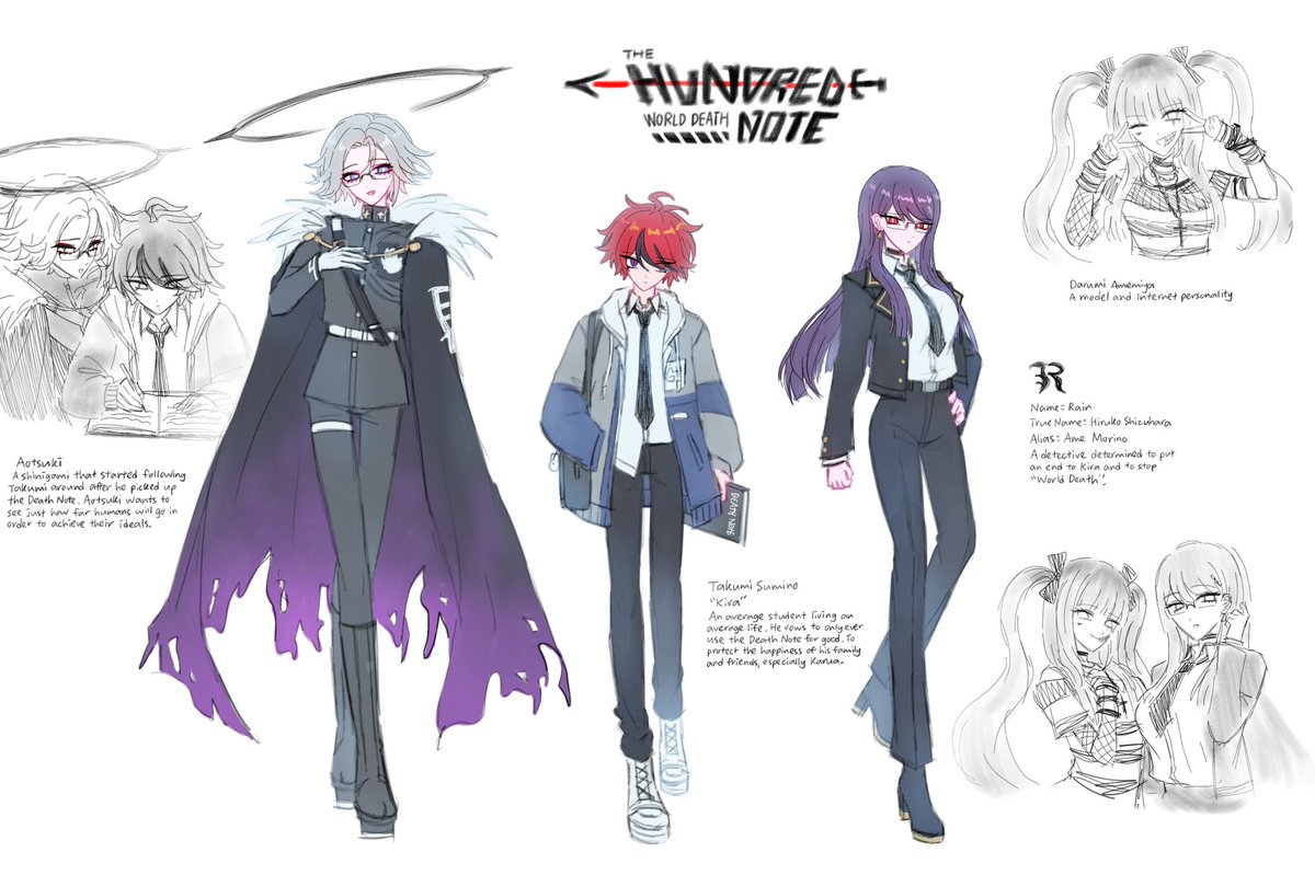 death note x hundred line parody!