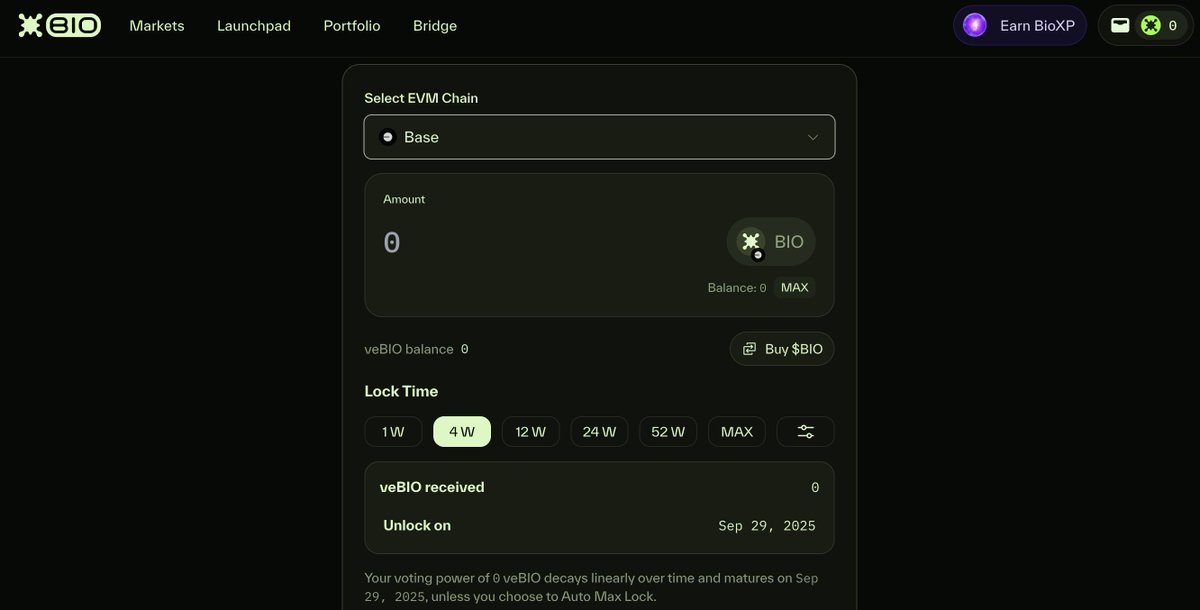 lucasdinh0x's tweet image. Day 3

You can stake BIO here, you can choose the staking time according to your requirement.

@BioProtocol