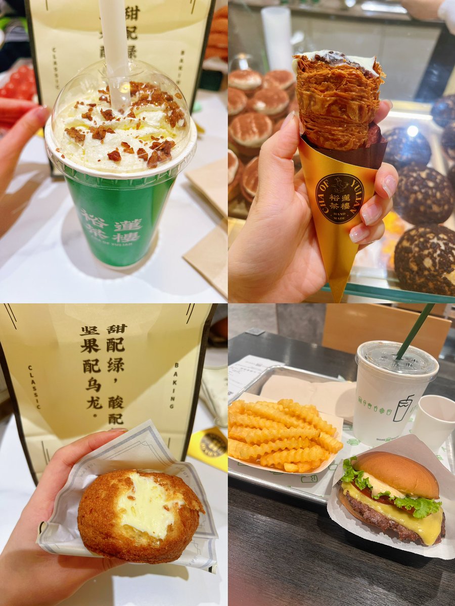 一天都在吃垃圾食品 太爽了