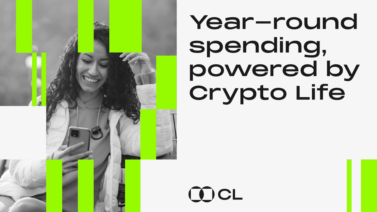 CL_Technology's tweet photo. It's the 1st of September and while things are cooling down in some parts of the world, we're still bringing the heat.

Seamless crypto spending isn't just for summer.

It's all year round. https://t.co/AuszoKjNuC