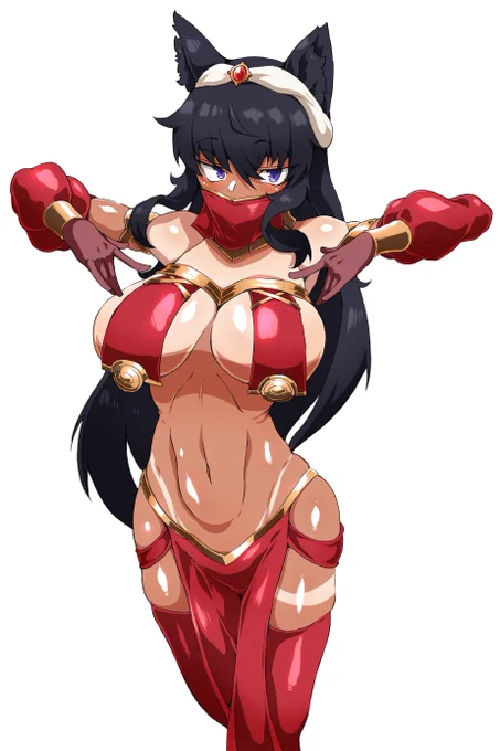 【skeb納品】 金屋あざみ(踊り子衣装&amp;日焼け差分) #Skeb #Commission