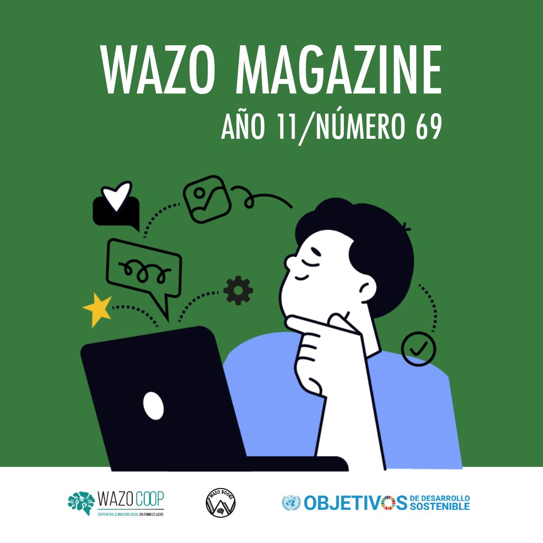 📢 Ya está disponible el nuevo número de Wazo Magazine
📘 CULTUR COOP 2025
🖋️ Certamen RuraLee
🎶 Encuesta A-Live Music Venues
📖 Léelo completo 👉 bit.ly/4n8AiYi

#WazoMagazine #EconomíaSocial #DesarrolloRural #Innovación #industriascreativas