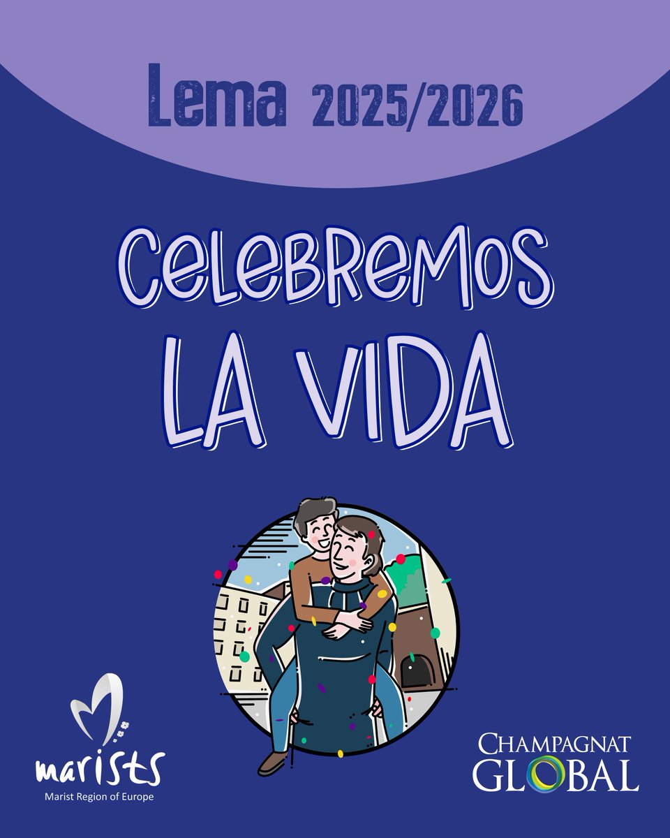 🎉 ¡CELEBREMOS LA VIDA!
Iniciamos el curso 2025-26 con esperanza, gratitud y alegría compartida 💙
La familia marista es fiesta, fraternidad e inclusión 🌸
Este año celebramos también los 200 años del Hermitage 🕯️
#Maristas #CelebremosLaVida 

maristascompostela.org/celebremos-la-…