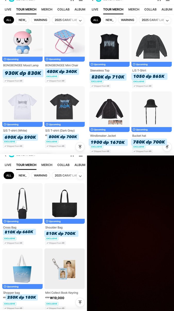 help rt~

OPEN PO JASTIP SEVENTEEN WORLD TOUR [NEW] MERCHANDISE MD

✈️ Handcarry (online co)
✅ Est bersih ina
❌ Exc pack &amp; adm
💸 Price on pict 
📩 Dm/Wa 

LAST ORDER 2 SEPTEMBER 19.00 WIB

t. jastip merch svt new tour