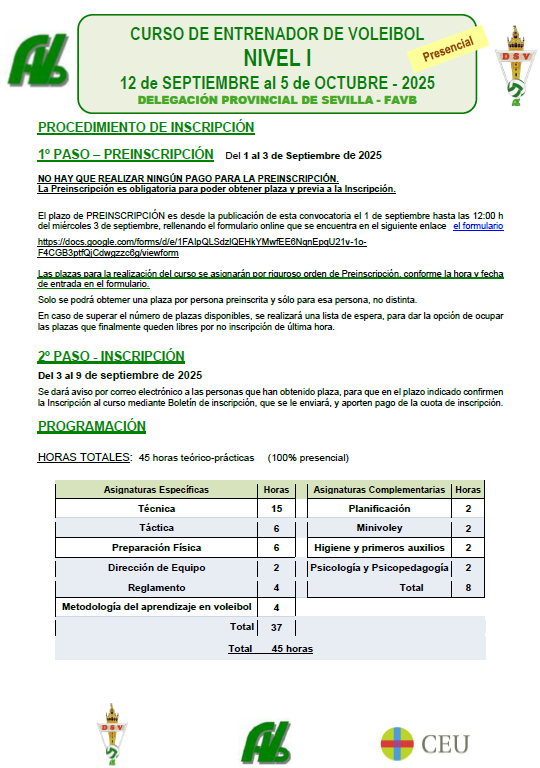 Delegación Sevillana de Voleibol-FAVB tweet media