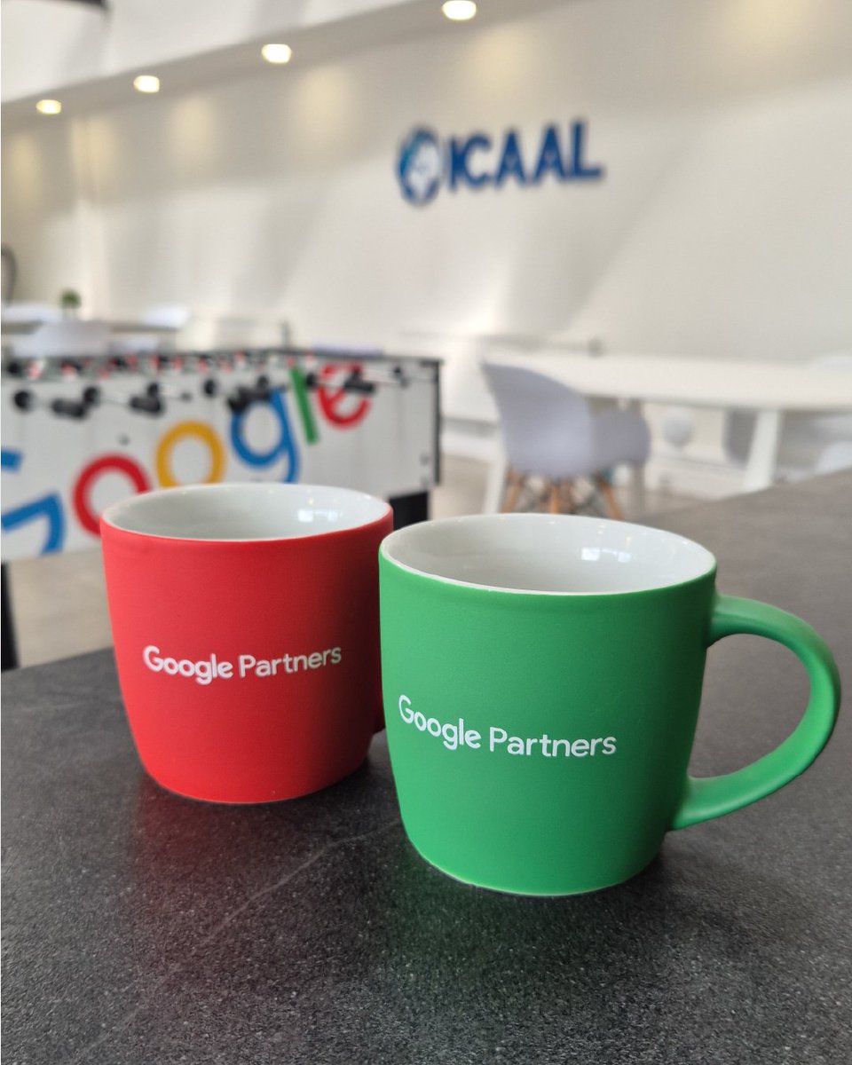 Fuelled by creativity ☕ and powered by partnership 💡 Our ICAAL team runs on big ideas, bold strategies, and plenty of coffee in our <a href="/Google/">Google</a> Partner mugs. 
#OfficeCulture #TeamICAAL #DigitalExcellence #Googlepartner