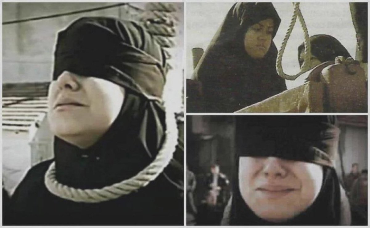 Atefeh Rajabi Sahaaleh was hanged by lslamic regime in Iran at age 16 for the crime of being raped!