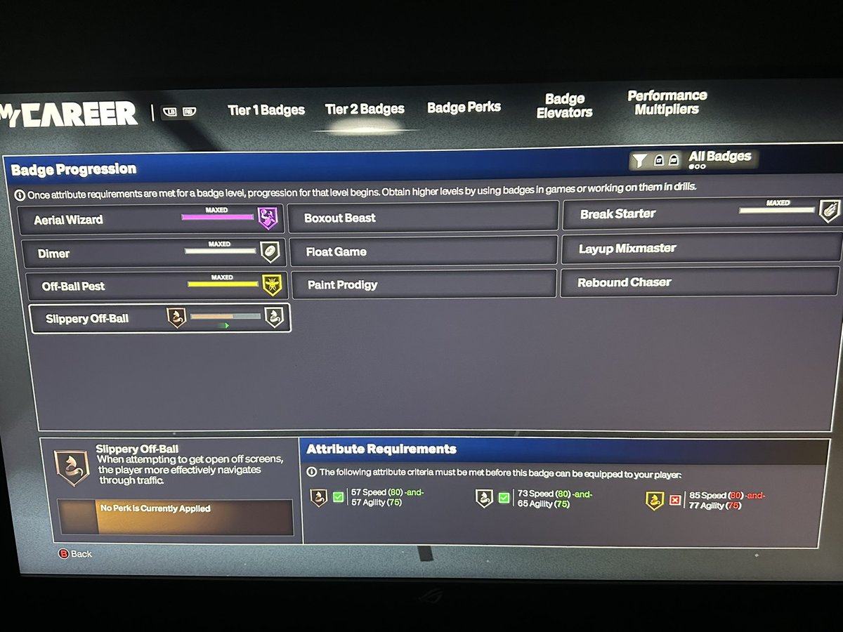 Revenant_rS_'s tweet photo. Badge order #2 done
#NBA2K26 https://t.co/8KBpfF7s7J