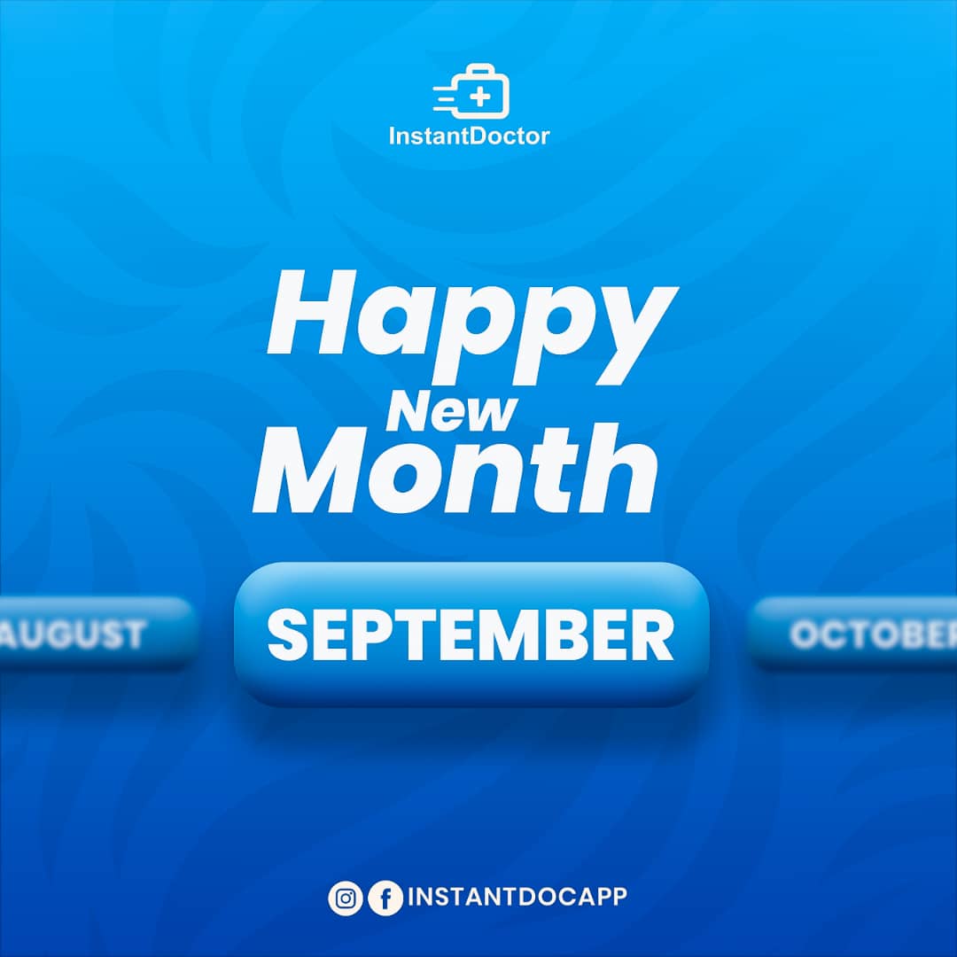 Hello September 🌿
New month, new goals — let’s put health first.
With Instant Doctor, care is just a tap away 🚑📲
#HelloSeptember #InstantDoctor #September
