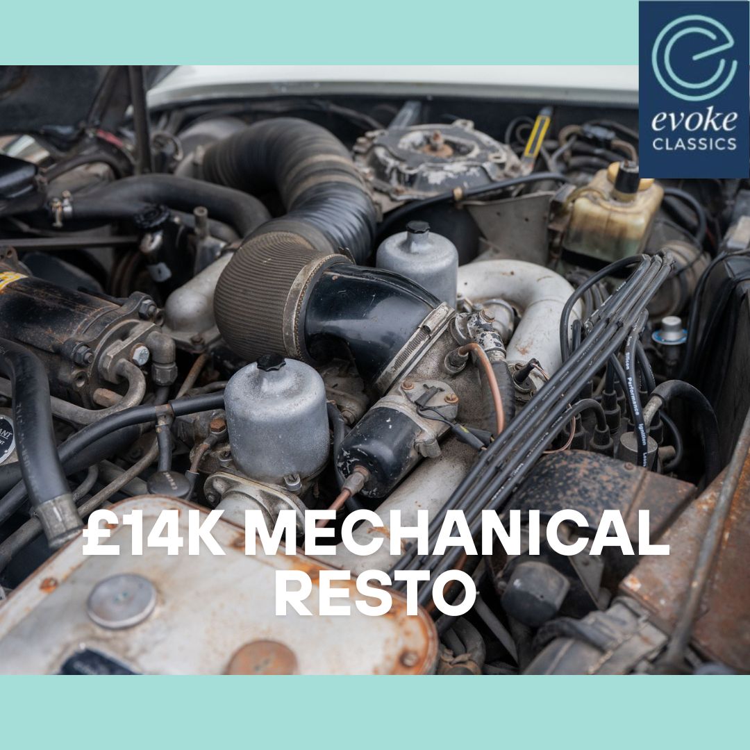 EvokeClassics's tweet image. ENDING TOMORROW
1976 Rolls Royce Silver Shadow One
evoke-classics.com/auction/#/lots…
Featured in the film Bohemian Rhapsody
c£14k spent on mechanical restoration
Glass out respray in 2023
Receipts from current ownership
HPI Clear
#RollsRoyce #TVCars #SilverShadow #RRSilverShadow