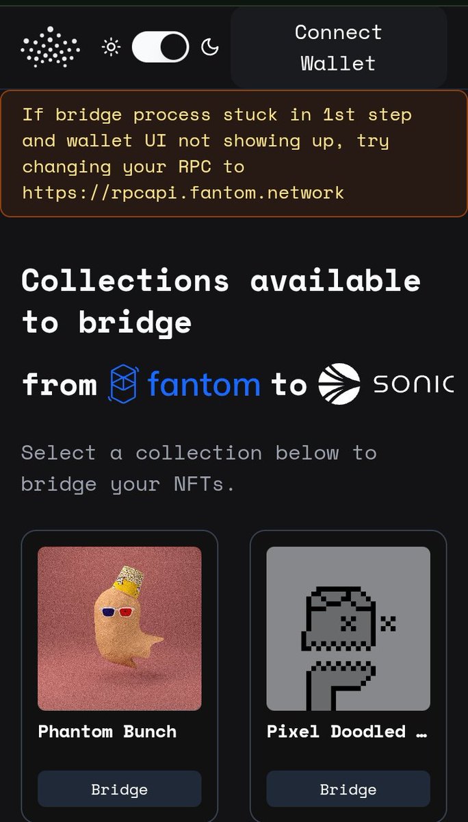 Sonic Dash 
1 Sonic dapp a day.

Today we would be looking at <a href="/krownlabs/">krownlab.s</a> 
An NFT market place in the Sonic <a href="/SonicLabs/">Sonic</a> ecosystem.

Things you can do on Krown include.
1. Trade NFTs.

2. Launch your own NFT collections

3. Stake your NFTs to earn passive income.

4. Bridge NFTs