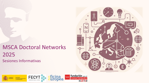 📢 Seminario Nacional Online MSCA DN 2025. 

Novedades, criterios de elegibilidad, casos de éxito y consejos para tu propuesta MSCA DN.

🗓️ 12 sept 2025 | 10h-12h

ℹ️ horizonteeuropa.es/seminario-naci…

#HorizonEU #MSCA #DoctoralNetworks