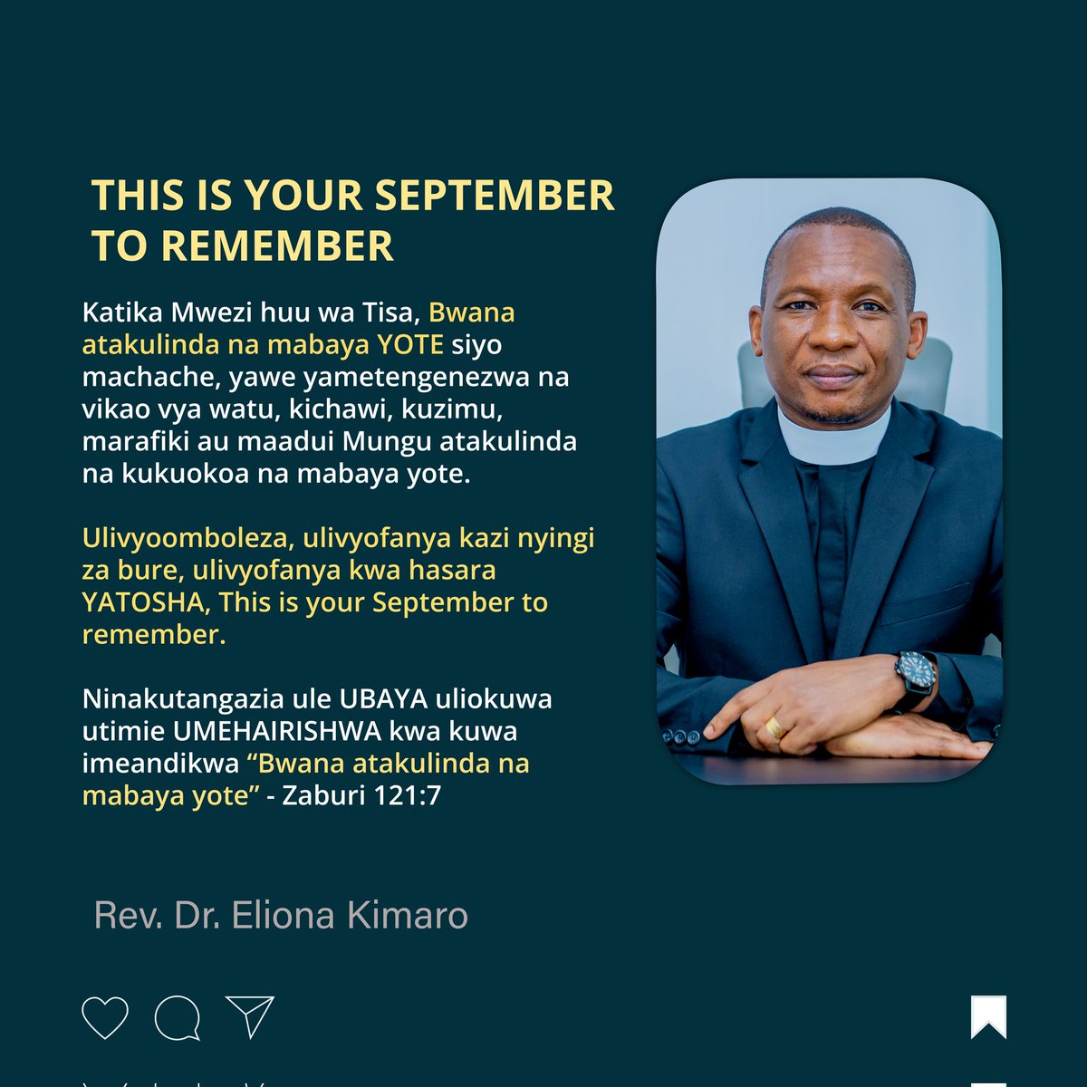 SEPTEMBER TO REMEMBER