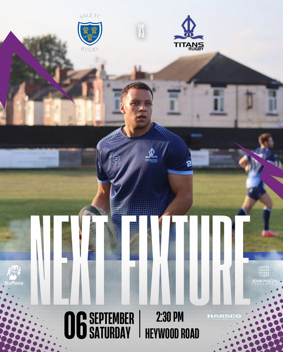 National One Rugby is finally here.

After a big pre-season, it all starts now.
We open our 2025/26 campaign away at Sale FC. 

New season. New squad. Same mission. 

📍 Heywood Road 
🕒 Saturday 2:30 pm

Let’s get to work.

#TitansInTraining #RotherhamTitans #BecomingATitan