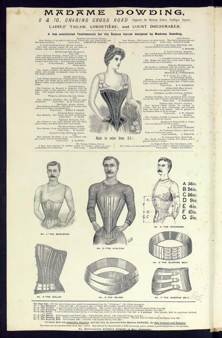 突然ですが男性用コルセット(1899)の話する?(しない)
https://t.co/Io81CwMGar 