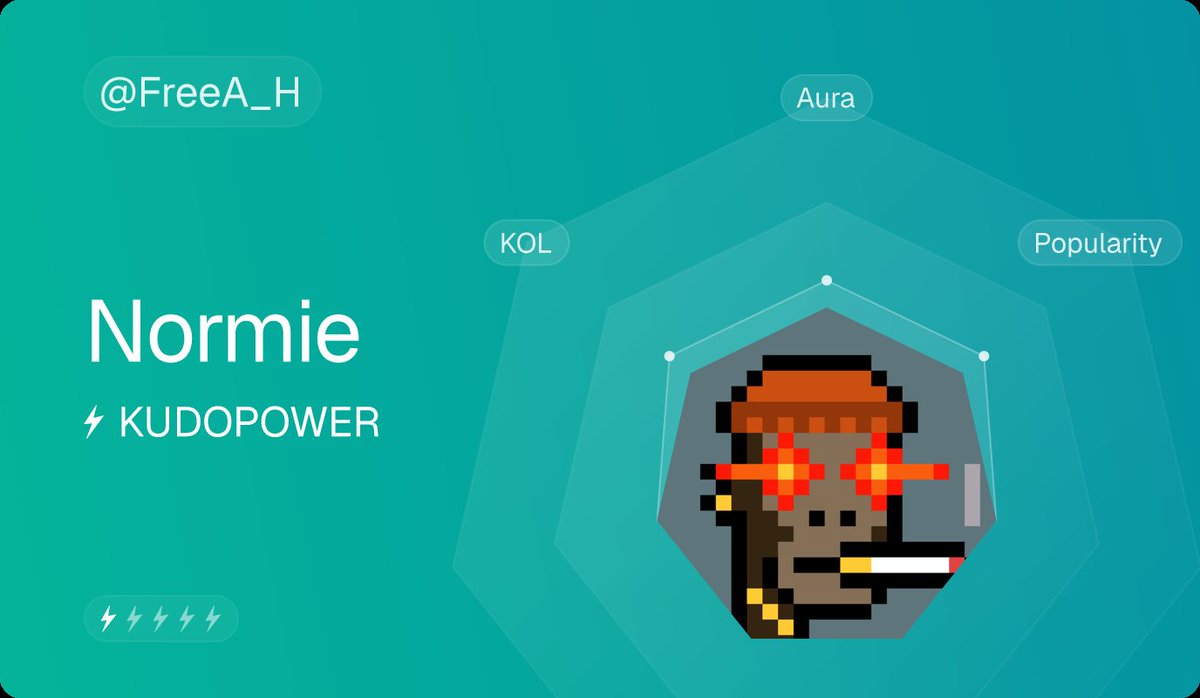 Just got some Kudos on @kudoswapAI 

The growth engine for live tokens, rewarding on-chain &amp; social contributors with discounted swaps. 

You can give me kudos on👇 kudoswap.com/FreeA_H 

Drop your links below, the more kudos you give then the more kudos you will get back.🤝