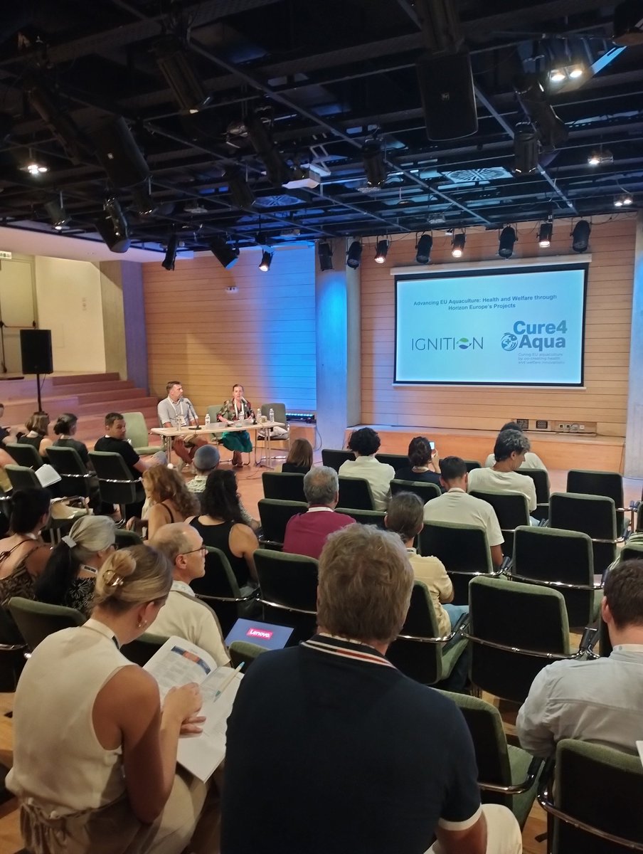 The IGNITION &amp;Cure4Aqua workshop at #EAFP2025 just kicked off.
Join us at the Minoas room!