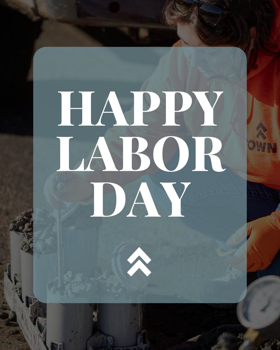 Today our offices are closed for Labor Day as we take some time to rest and recharge. We’ll be back tomorrow to keep engineering beyond! #WeAreOWN #LaborDay