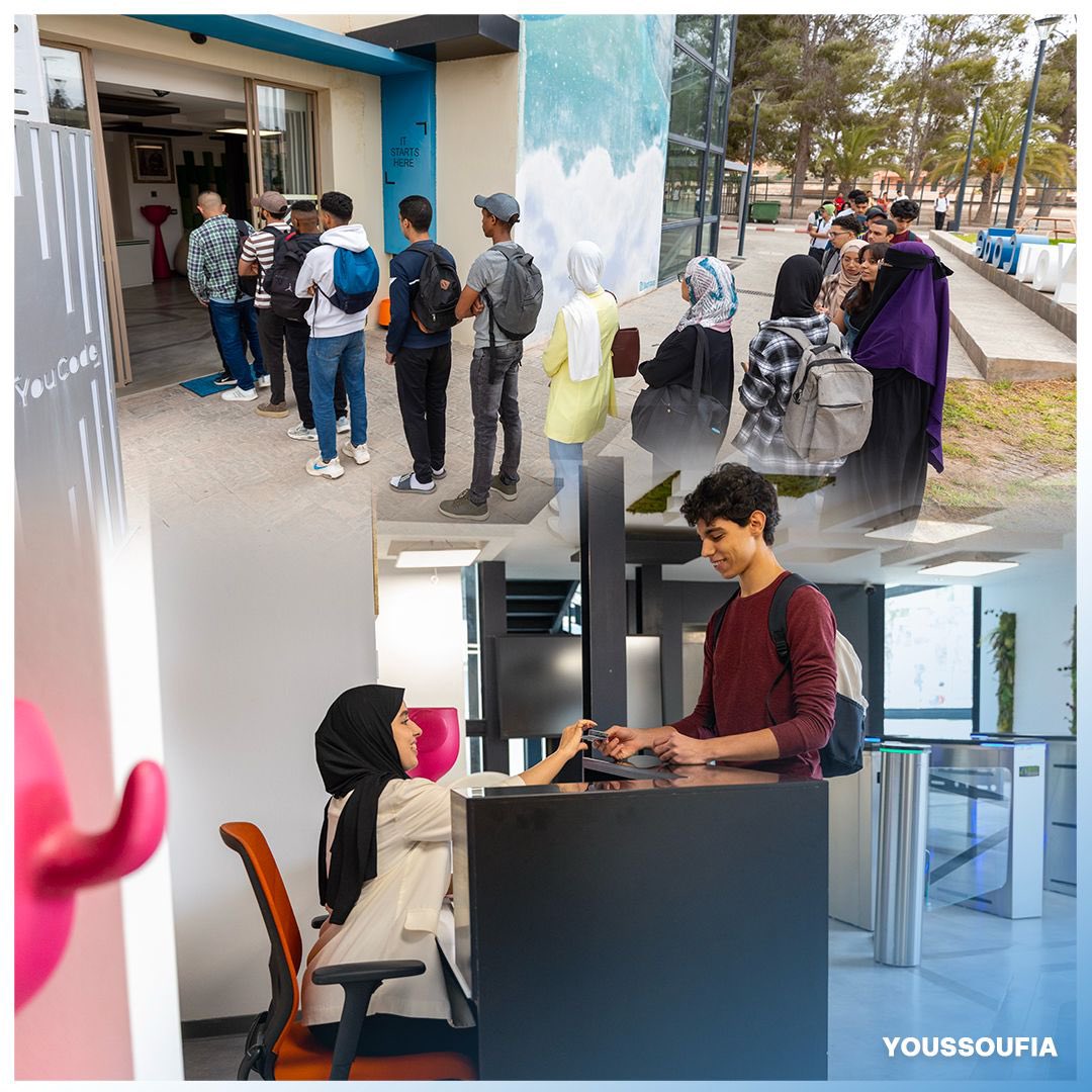 YouCode18's tweet image. 🚀 Big vibes at YouCode today!
Youssoufia • Safi • Nador 💙
The SAS adventure just kicked off 🎉

New faces, fresh energy, and a whole journey of coding, creating &amp;amp; growing starts NOW 💻✨

Welcome to the fam, future changemakers 💪🔥

#YouCode #SAS #Youssoufia #Safi #Nador