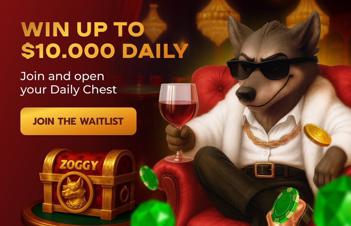 🏆 $20 $SOL GIVEAWAY | 24 Hours ⌛️

• Like+RP+🔔 
• Follow <a href="/Zoggycasino/">Zoggy</a> 
• Comment “SOL”

✳️ Also they offer FREE Cases up to $10.000 daily prizes

Go and Claim yours 👇