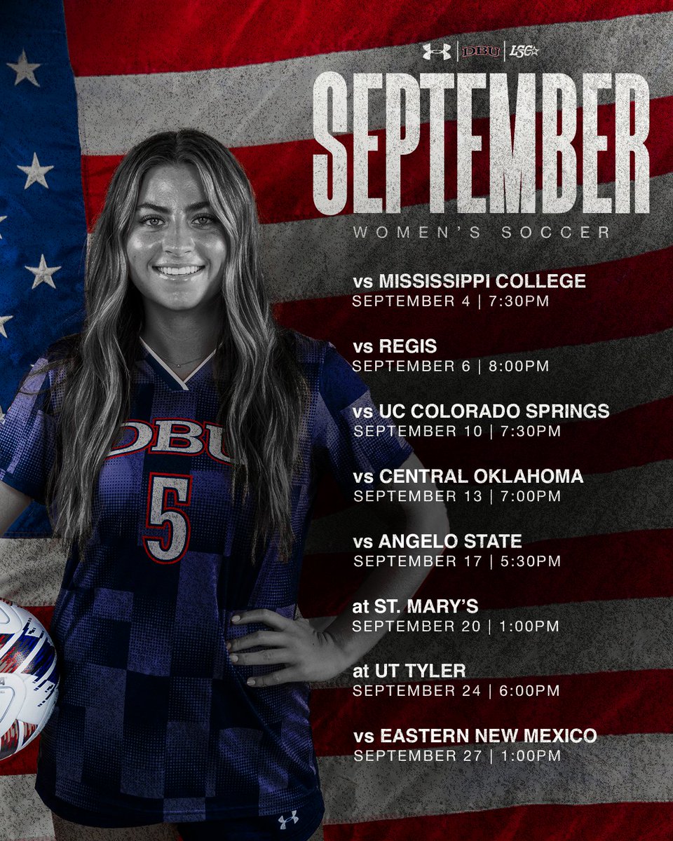 DBUWomensSoccer's tweet image. Coming up this month 👀