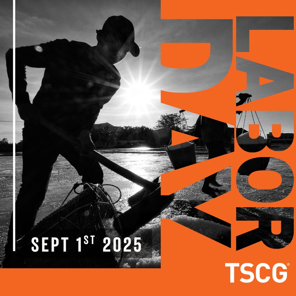 Happy Labor Day from all of us at TSCG! 

To our own employees,  THANK YOU  for your hard work and new ideas that you bring to the table throughout the year. Like pieces of a large puzzle, it’s your individual contributions that make our success possible🧩 

#laborday2025