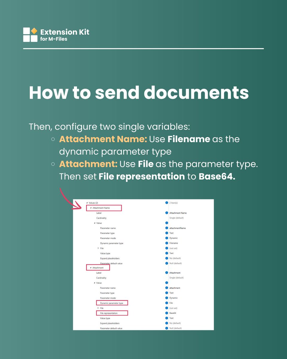 unitflyaddons's tweet image. Need to send documents from #MFiles to an external system through an API? 
With the HTTP Integration module in #ExtensionKitCore, itโs easier than you think. 
Swipe through to see the steps ๐
Want more tips like this? Subscribe now โ๐ผbuff.ly/CITaMeD