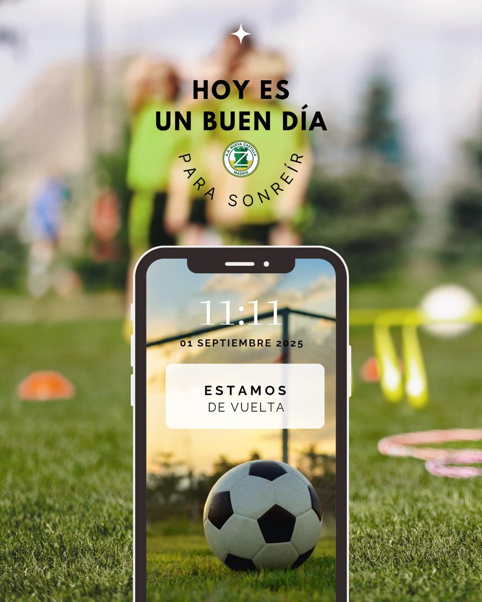 Comenzamos la temporada 25/26 con ganas e ilusión 💪🏼⚽

#ADNuevaCastilla💛💚