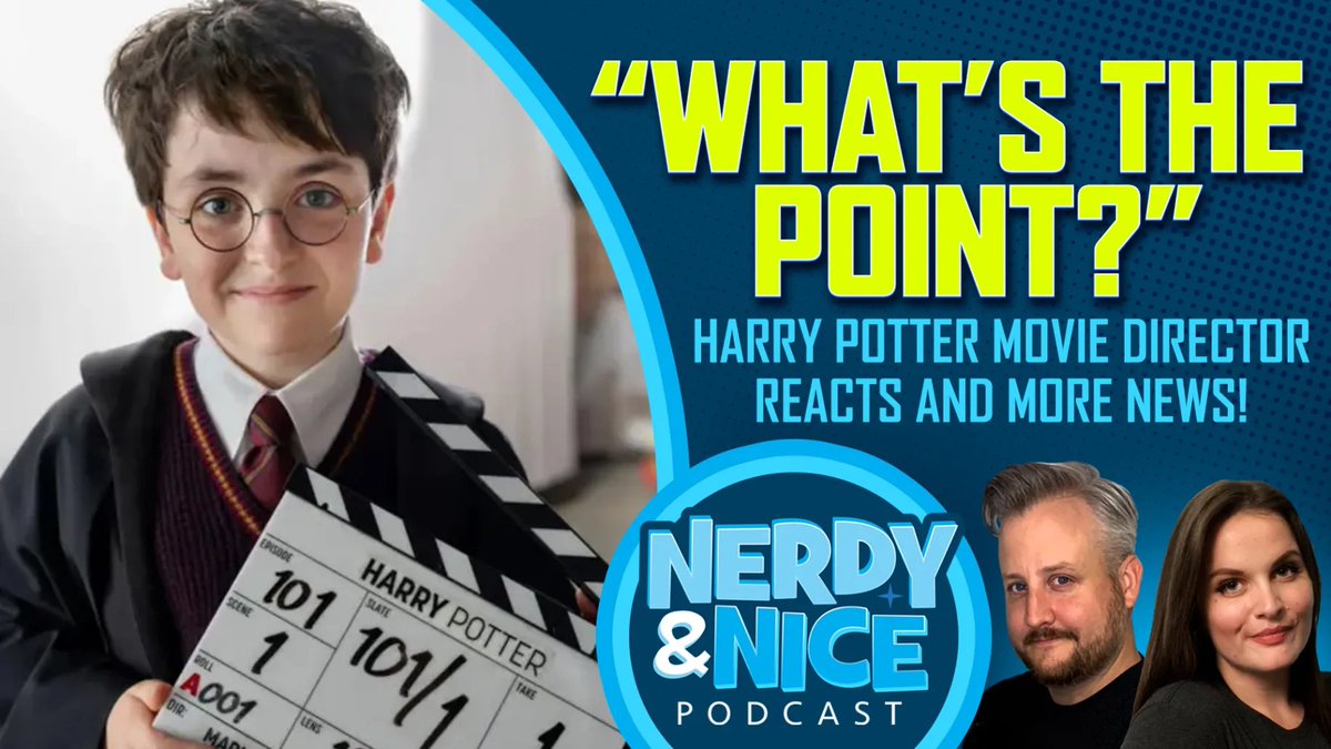 NEW EPISODE!🍿🤓

- Original Harry Potter director critical of HBO's remake
- DCU Batman casting rumors heat up
- What if we...left The Wizard of Oz alone? 
- The Hunting Wives review 

Plus trailer reactions and more, free on all podcast apps and YouTube! Links below: