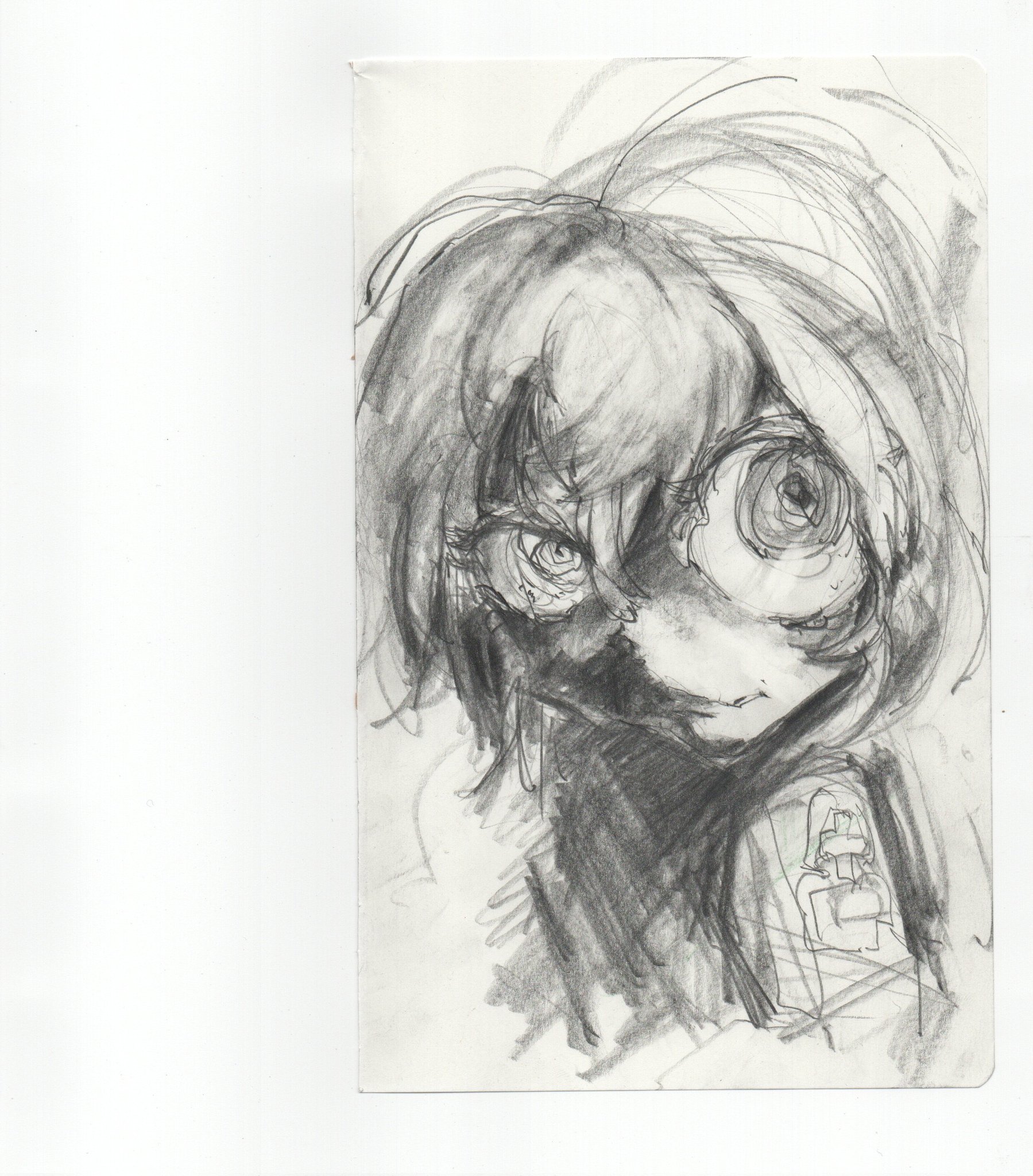 涙は一色じゃないんだよ　手描きイラスト　ペン画 Haruka Tomine on X: 
