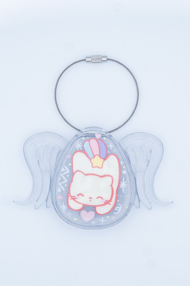 ⭐︎新品未使用⭐︎リリコラム ツノカチュ 天使の羽カチューシャタイプ（透明） ⭐︎新品未使用⭐︎リリコラム ツノカチュ 天使の羽カチューシャ