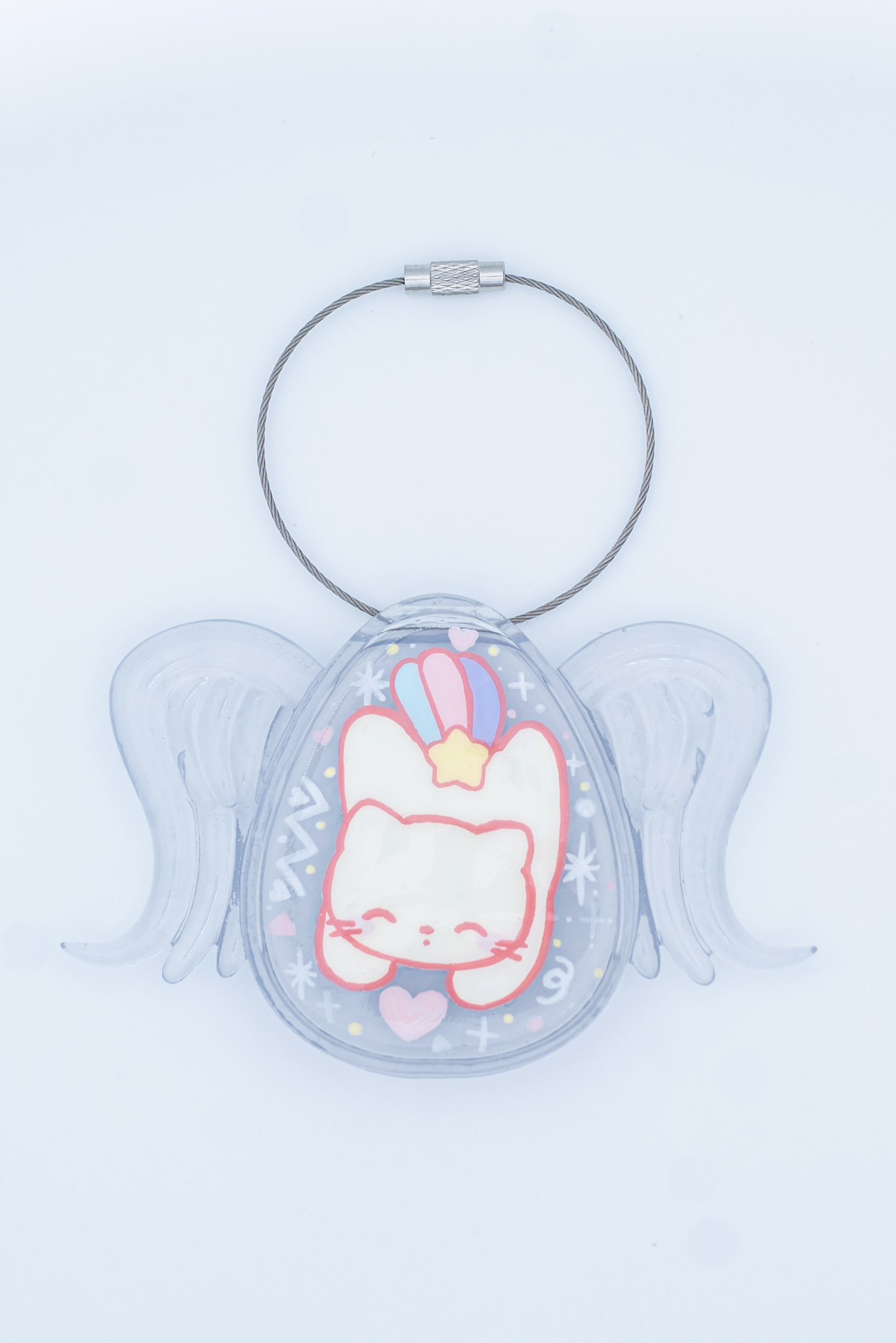 ririco:ramu リリコラム  天使の羽 ネイビー コームタイプ ririco:ramu リリコラム 天使の羽 ネイビー コームタイプ