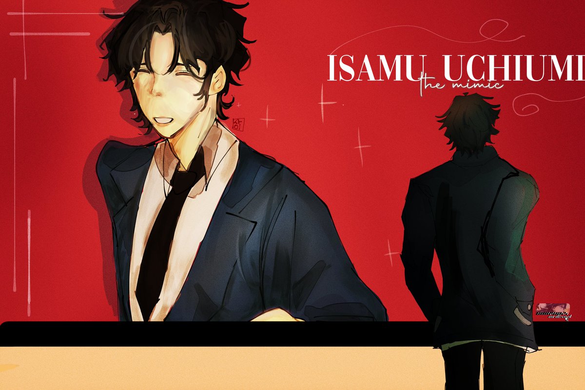 I'm late but oh well #yasmu #themimic #TheMimicRoblox #yasumasashige #isamuuchiumi #veil #ROBLOX #illustration #fanart #commissionsopen