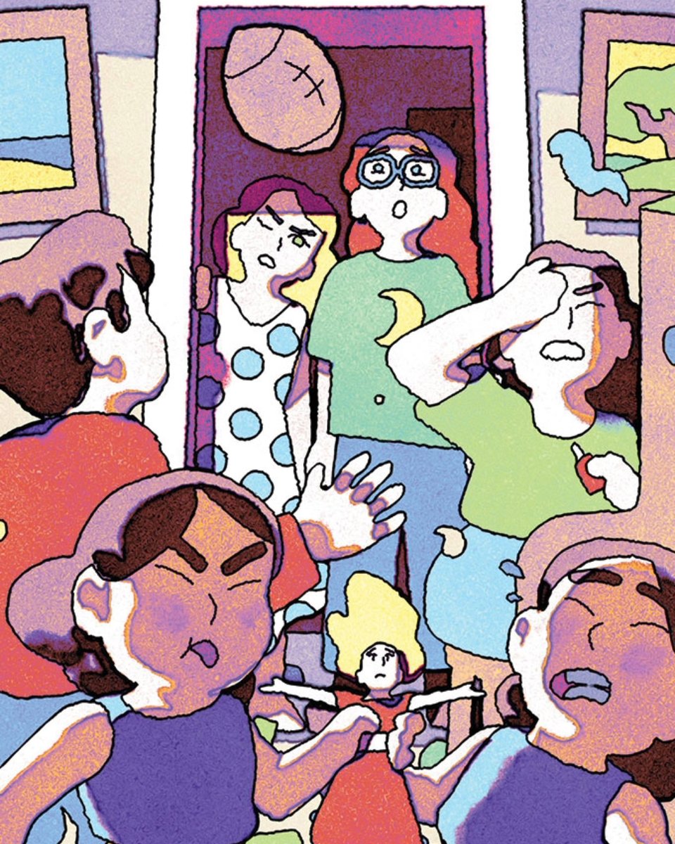 Great working for Guide Magazine again with Brandon on this more narrative focused #Illustration in last month's magazine :)