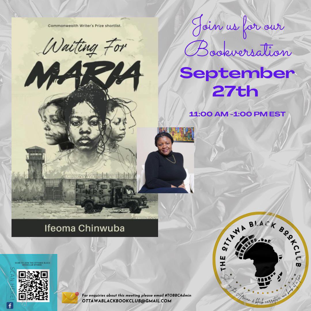 Read and join us for our September Bookversation with  Commonwealth prize short listed author and former Diplomat Ifeoma Chimwuba @i.chinwuba @iskanchipress @ladylouisannewrites