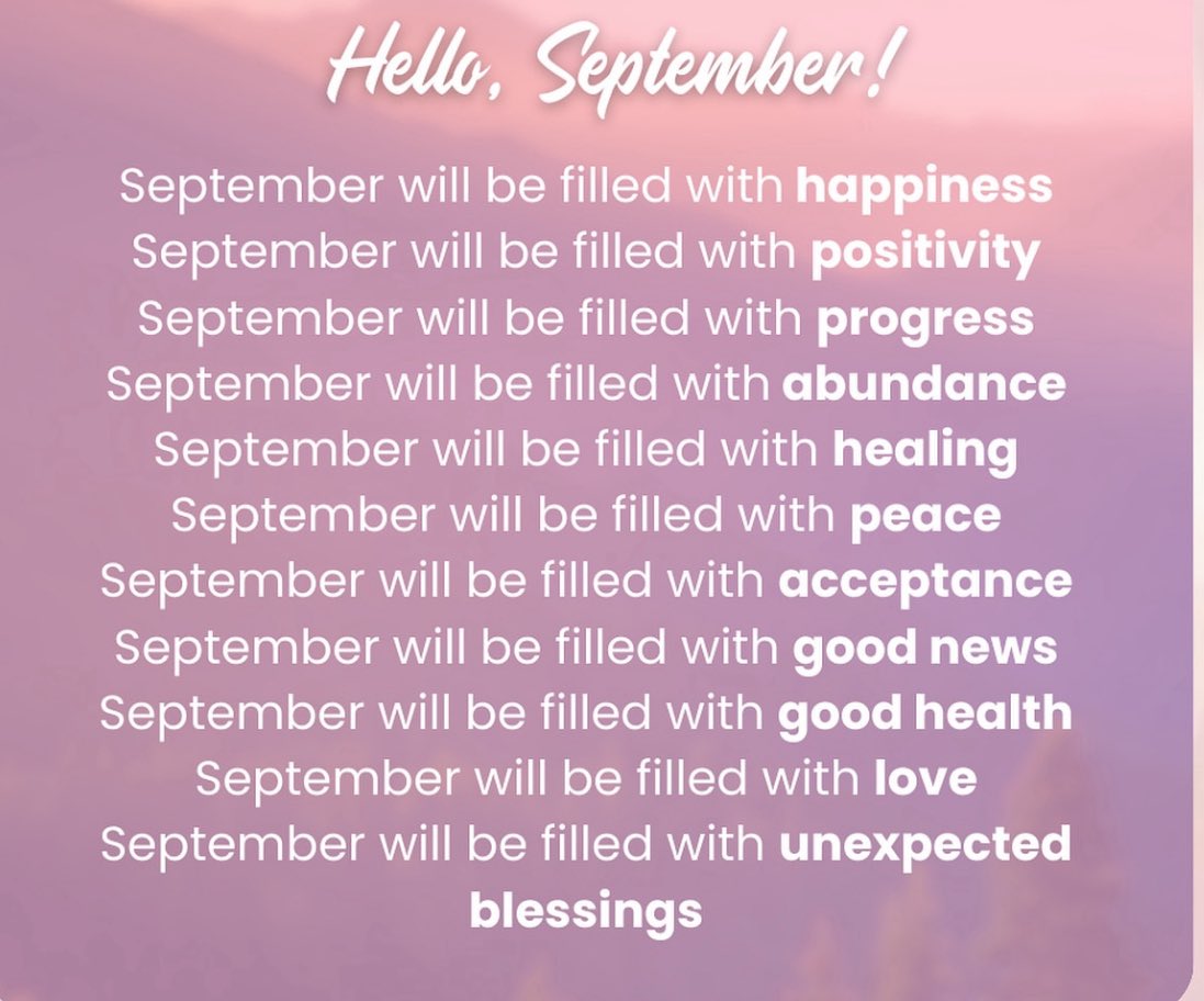 IKigais's tweet image. #September #NewMonthNewVibes