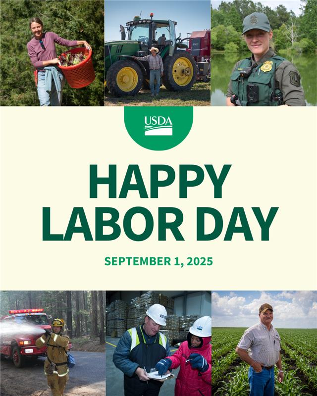 #uwcnf Happy Labor Day from the USDA Forest Service. Our offices will be closed today in observance of the holiday, but national forests and grasslands remain open for your enjoyment. Stay safe, pack out what you pack in and enjoy your public lands.