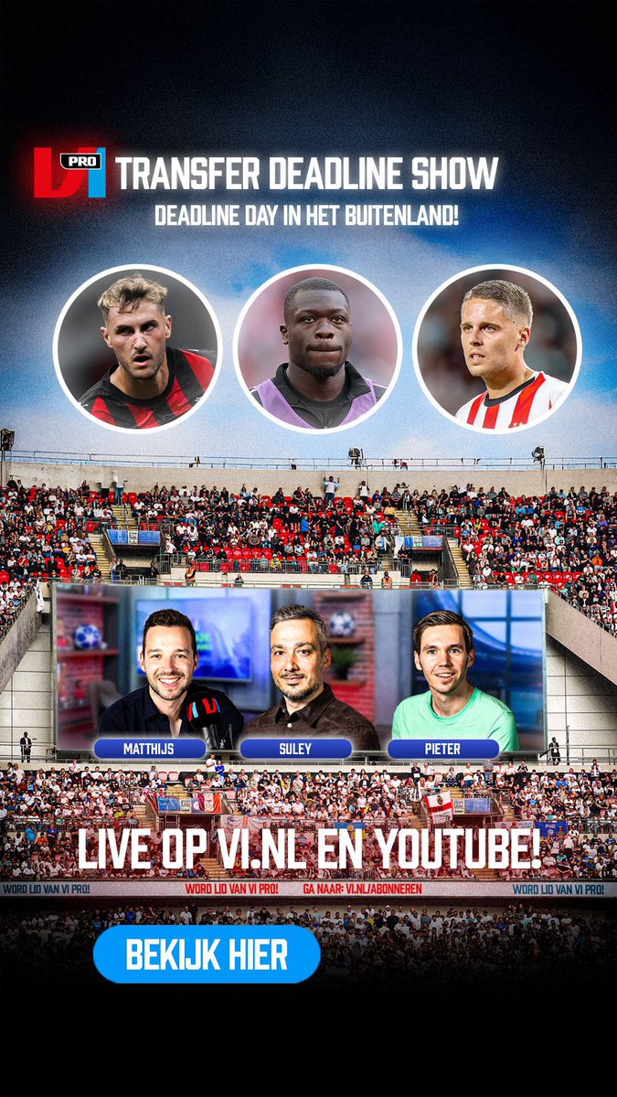 Vanaf 17.00 uur te bekijken vandaag.