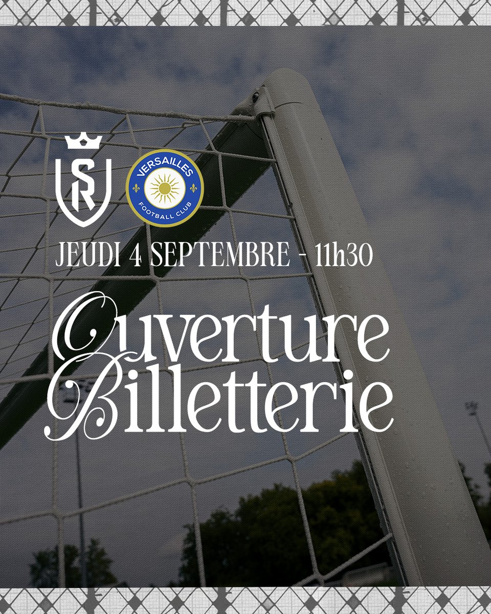 StadeDeReims's tweet photo. 🔓 𝐎𝐮𝐯𝐞𝐫𝐭𝐮𝐫𝐞 𝐛𝐢𝐥𝐥𝐞𝐭𝐭𝐞𝐫𝐢𝐞 𝐚𝐛𝐨𝐧𝐧𝐞́𝐬 🔴⚪️

Vous êtes abonné à Delaune ? Réservez votre place pour le match amical entre le SDR et le FC Versailles !

🎟️ Votre place gratuite 👉 https://t.co/Byhpe9xMRw

#TeamSDR https://t.co/xxMp3JgMJA