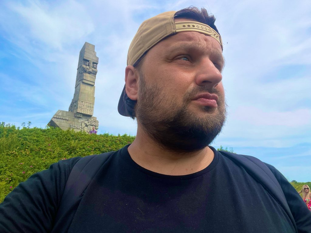 On this day in 1939, Hitler’s Nazi Germany invaded Poland after signing a non-aggression pact with the Soviet-Union and agreeing to partition it, essentially starting WW2.

The site of the first battle was the peninsula of Westerplatte in the city of my birth Gdańsk.

Behind me