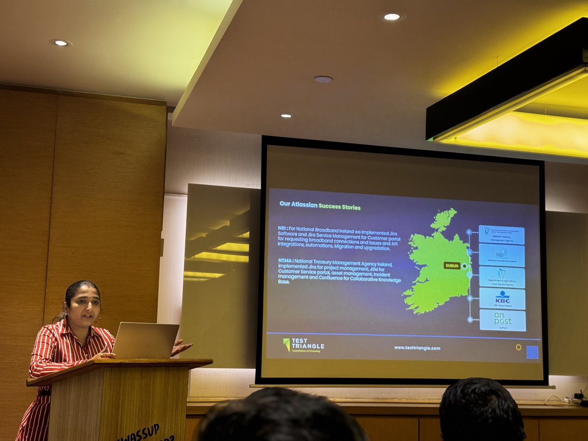TestTriangle's tweet image. 🎉 On Aug 29, @TestTriangle hosted a power-packed #AtlassianCommunity event in #Hyderabad!
🔍 Spotlight on #JiraServiceManagement for Incident Management:
✅ Real-world JSM success stories
✅ On-call, SLAs, approvals &amp;amp; KB integration
✅ IT &amp;amp; non-IT use cases (HR, Legal,…