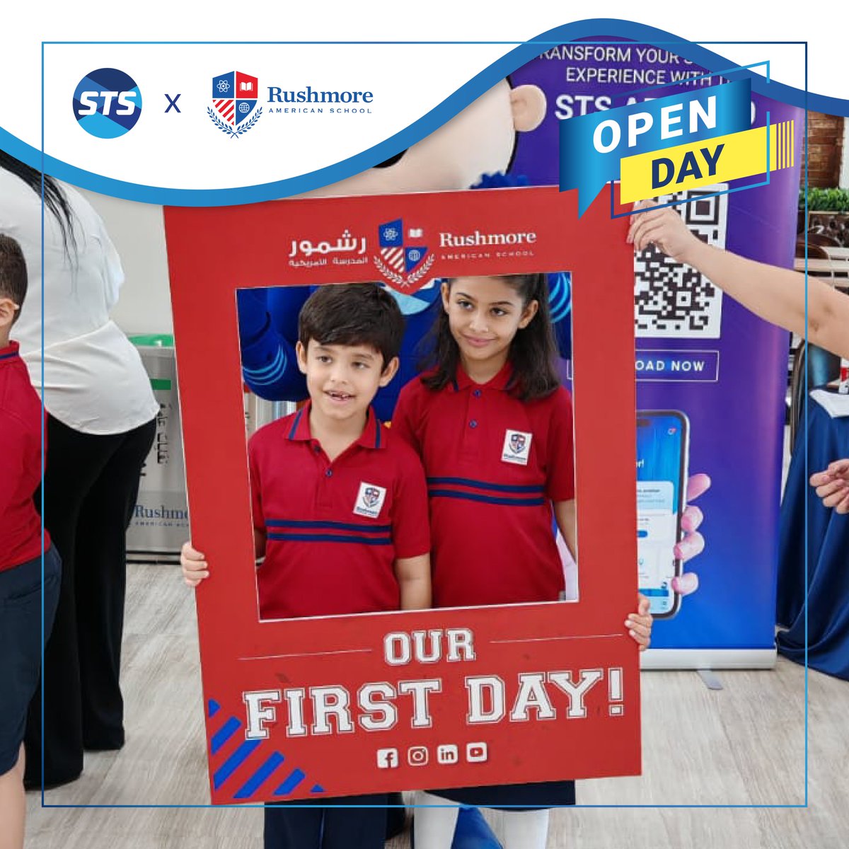 sts_gcc's tweet image. We were proud to be part of the Rushmore American School Open Day today, where we had the opportunity to meet families and share how our student transport solutions support schools and parents with reliability and care. Events like these allow us to connect with the community and…