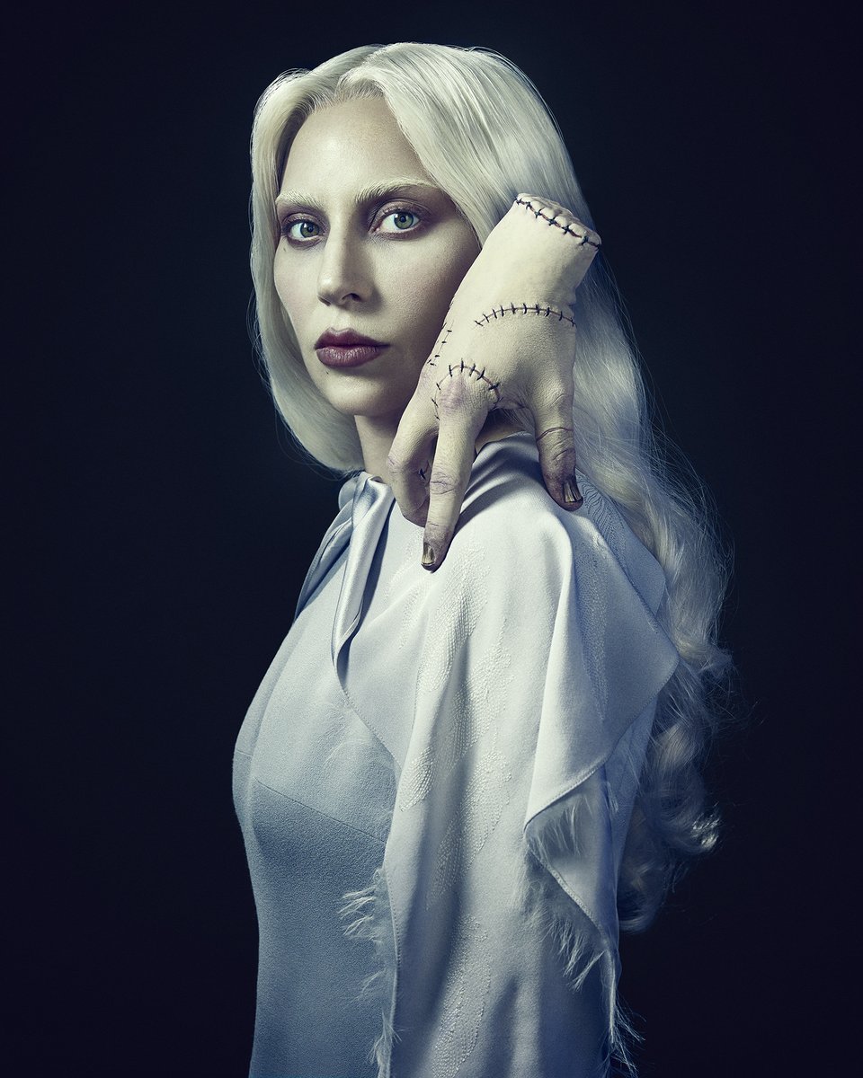 A vision in venom. Here’s your first look at Lady Gaga as Rosaline Rotwood.