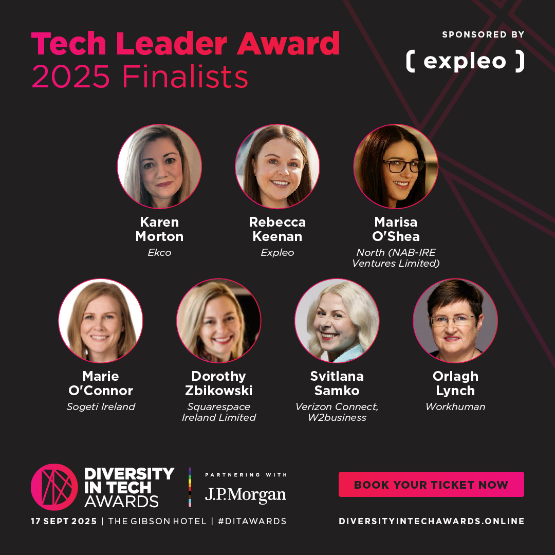 Diversity in Tech Awards (@ditawards) on Twitter photo Tech Leader Award 2025 Finalists Announced
We are delighted to reveal the finalists for the Tech Leader Award, sponsored by <a href="/ExpleoGroup/">Expleo Group</a>.
Book your tickets now (75 Euros + VAT): diversityintechawards.online Tech Leader Award 2025 Finalists Announced
We are delighted to reveal the finalists for the Tech Leader Award, sponsored by <a href="/ExpleoGroup/">Expleo Group</a>.
Book your tickets now (75 Euros + VAT): diversityintechawards.online