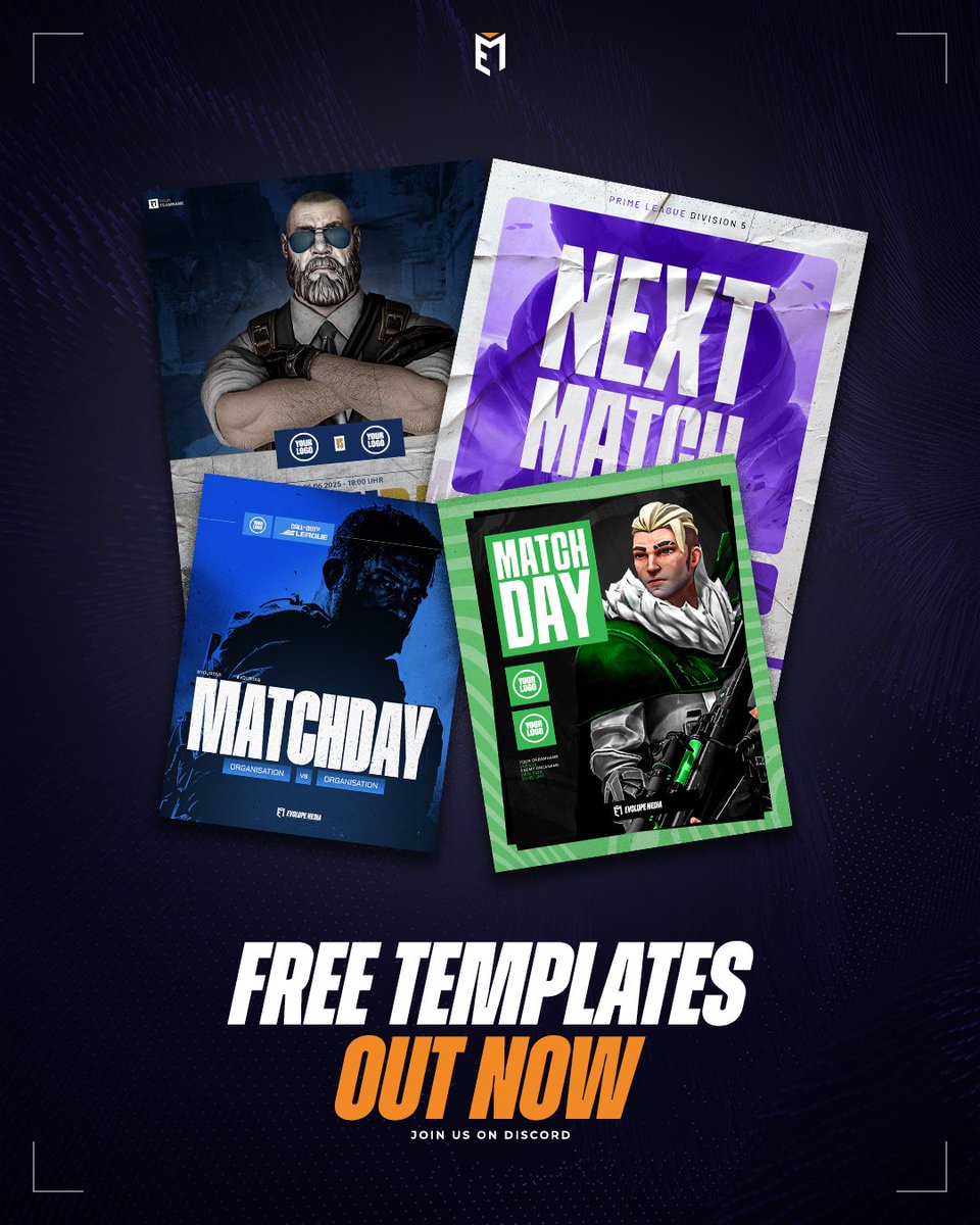 Wir haben etwas ganz Besonderes für euch! ✨

Ab heute gibt’s FREE Templates – komplett kostenlos.

👉 Alle Infos findet ihr auf unserem Discord!